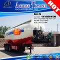 China Used/New AOTONG BRAND 3 axles bulk low density powder material bulk cement tank semi trailer with air compressor